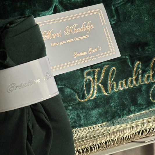 Coffret  personnalisé "Khadidja”